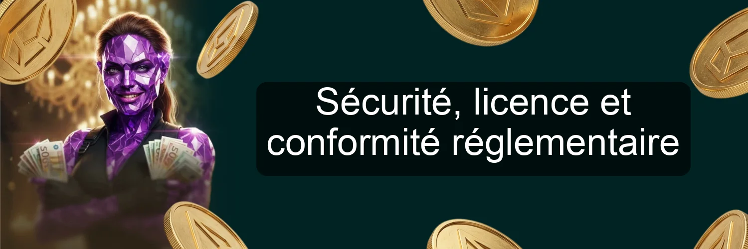 Sécurité, licence et conformité réglementaire Sécurité, licence et conformité réglementaire